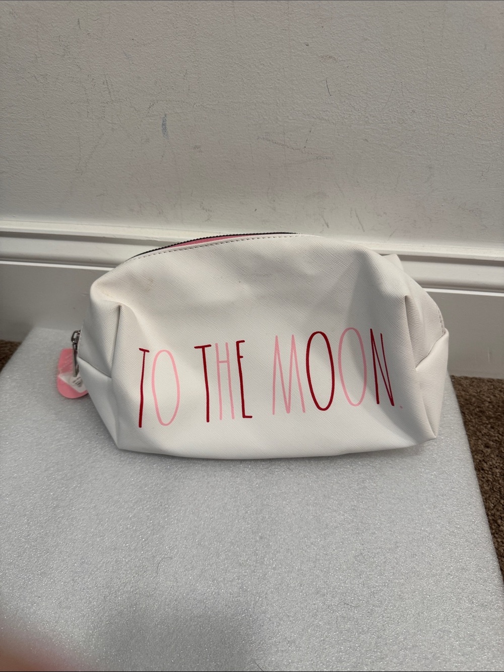 Rae Dunn set of 2 cosmetic makeup bags to the moon - Picture 2 of 8
